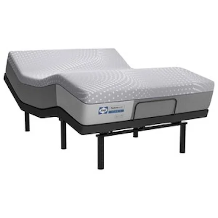 Queen 13" Soft Hybrid Mattress and Ease 3.0 Adjustable Base